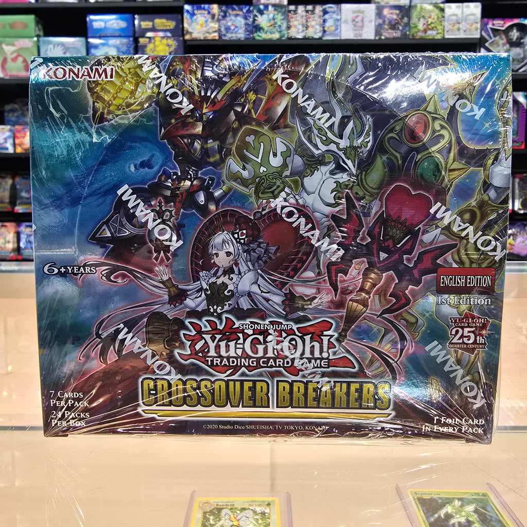 crossover breakers booster box Yu-Gi-Oh Pack Sealed Card Safari so you can Summon and recharge your favorite Rank 4s from throughout history Crossover Breakers Yu-Gi-Oh!