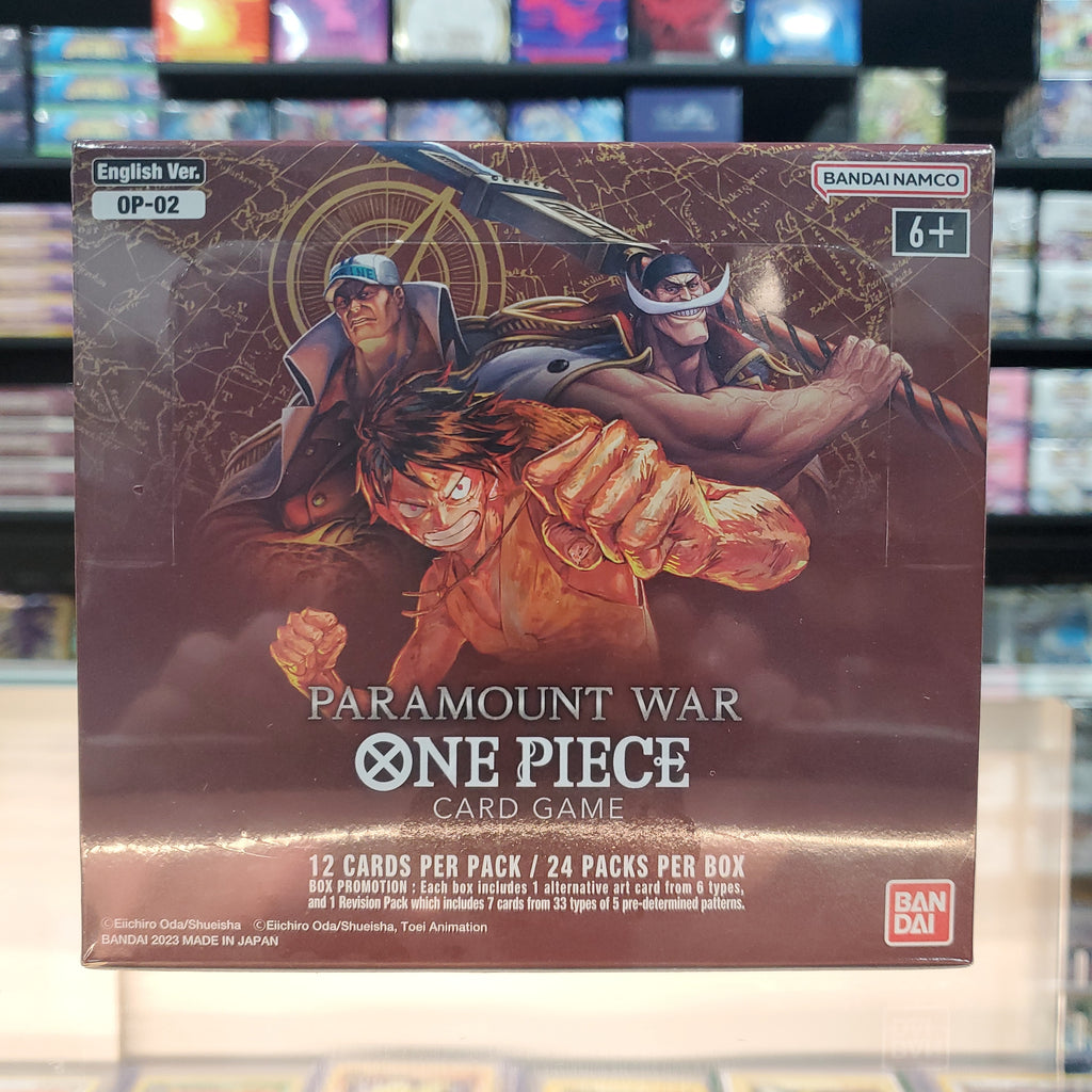 One Piece TCG Paramount War [OP02] Booster Box