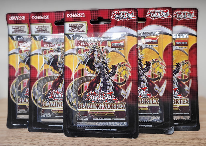 Yu-Gi-Oh! TCG: Blazing Vortex Blister Pack