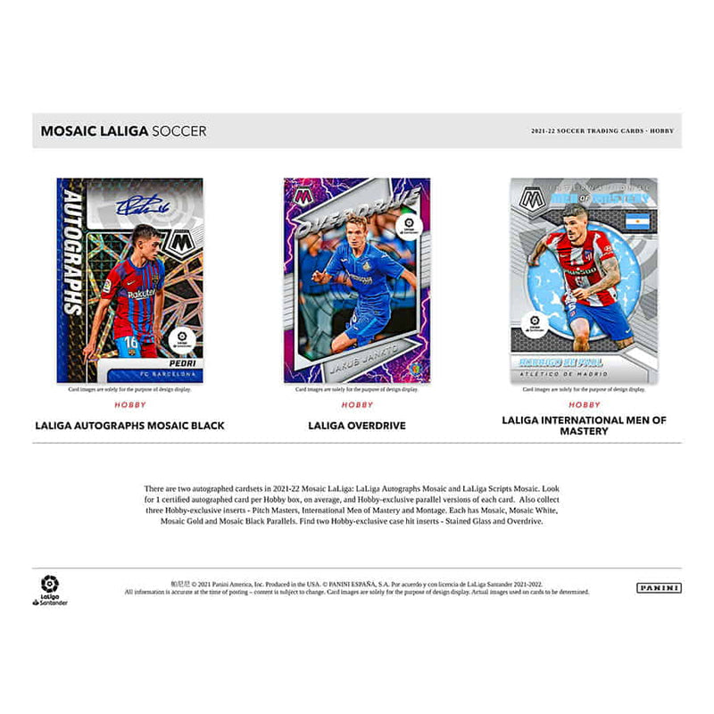 2021-22 Mosaic La Liga Soccer Hobby Box