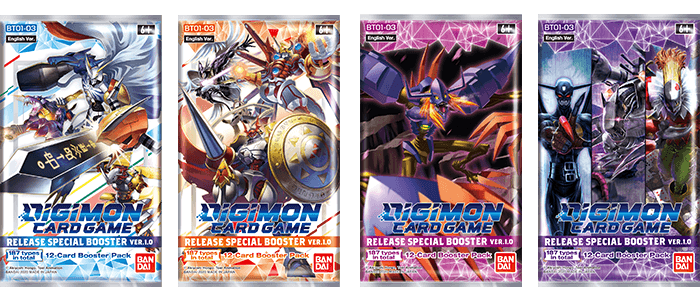 Digimon TCG: Release Special Booster Ver.1.0 - Booster Pack [BT01-03]
