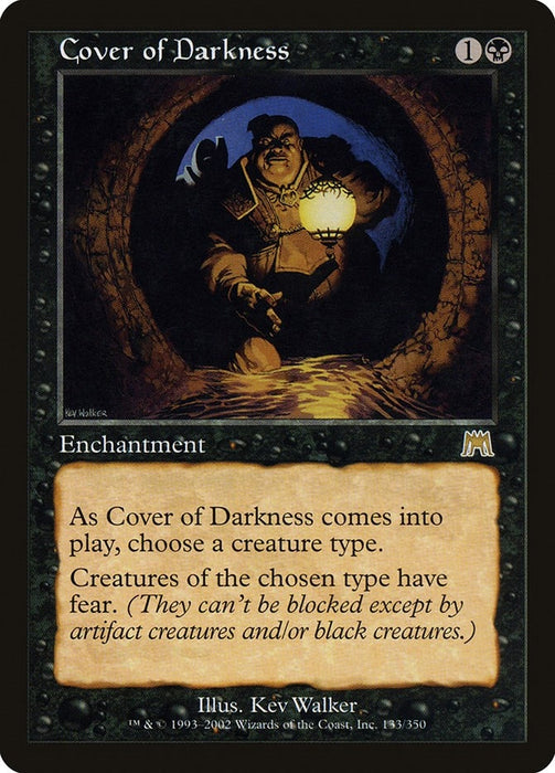 Image for Cover of Darkness (133) (ONS) - Magic: The Gathering