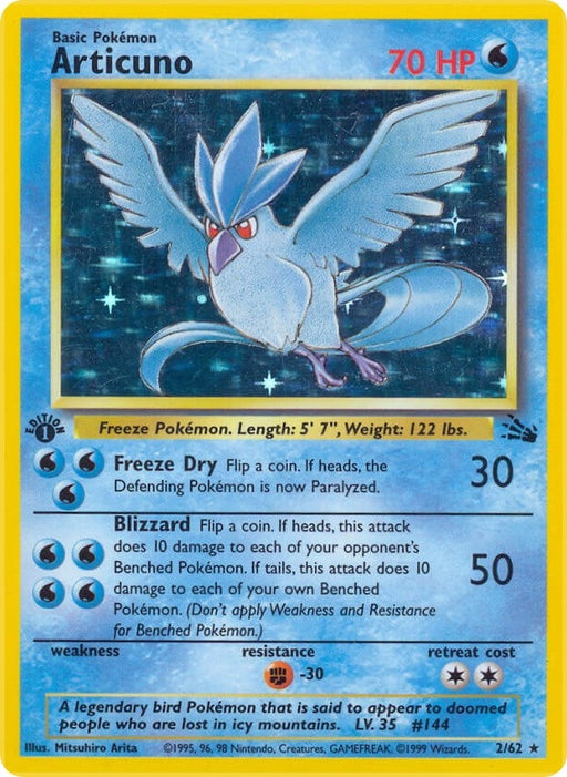 Image for Articuno (2) (02/62) (FO) - Pokemon