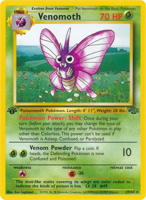 Venomoth (29) (29/64) (JU)