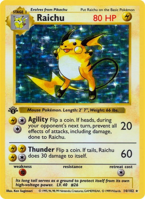 Raichu (014/102) (BSS)