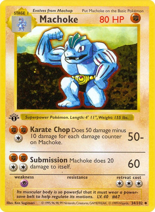 Machoke (034/102) (BSS)