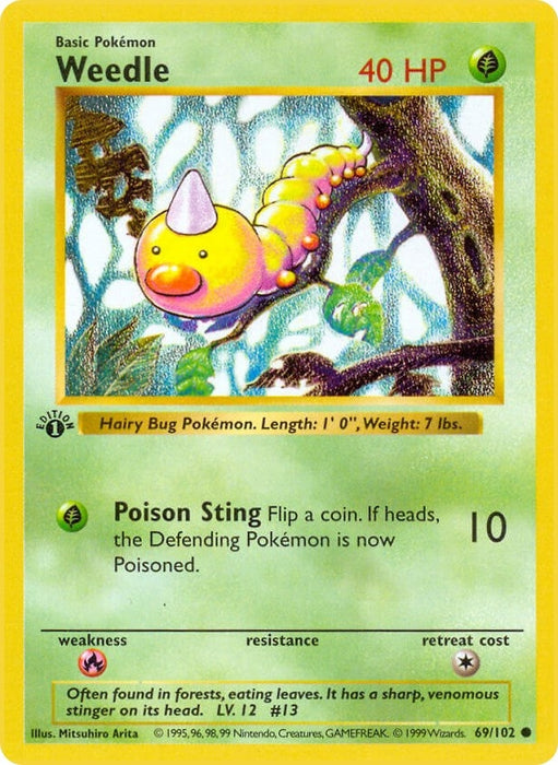 Weedle (069/102) (BSS)