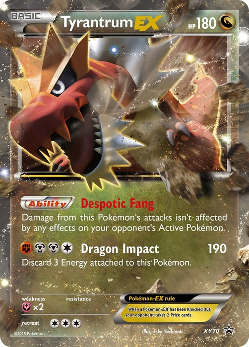 Tyrantrum EX (XY70) (PR)