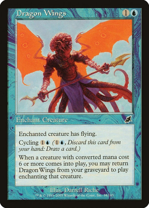 Image for Dragon Wings (34) (SCG) - Magic: The Gathering