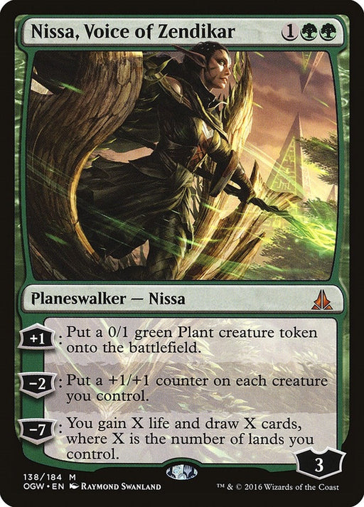 Image for Nissa, Voice of Zendikar (138) (OGW) - Magic: The Gathering