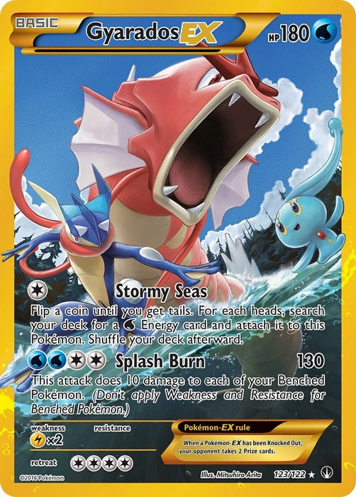 Gyarados EX (Secret) (123/122) (BKP)