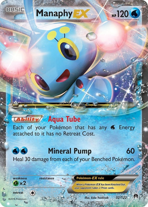 Manaphy EX (32/122) (BKP)