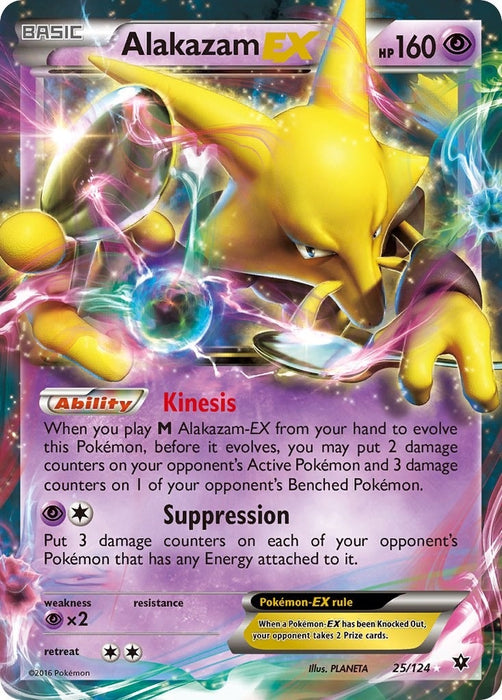 Alakazam EX (25/124) (FCO)