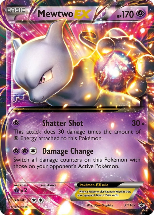Mewtwo EX - XY107 (XY107) (PR)