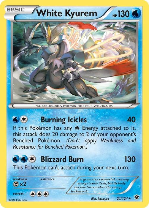 White Kyurem (21/124) (FCO)