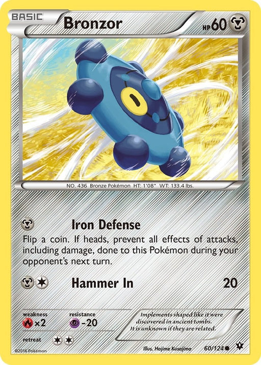 Image for Bronzor (60/124) (FCO) - Pokemon