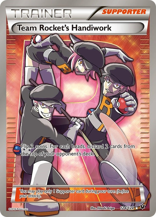 Team Rocket's Handiwork (Full Art) (124/124) (FCO)