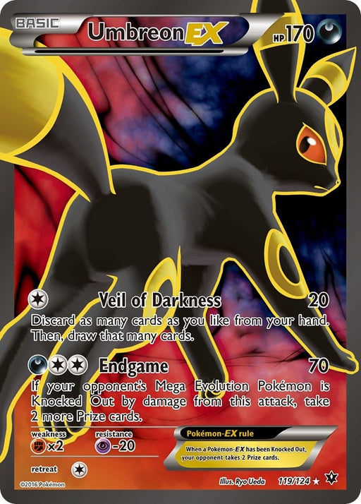Image for Umbreon EX (Full Art) (119/124) (FCO) - Pokemon