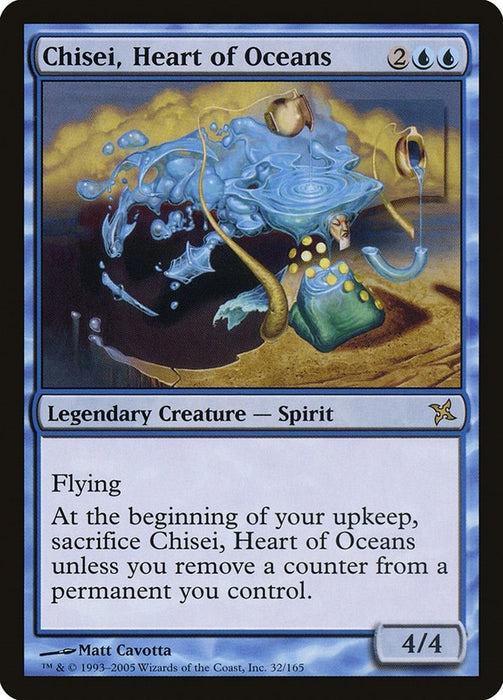 Image for Chisei, Heart of Oceans (32) (BOK) - Magic: The Gathering