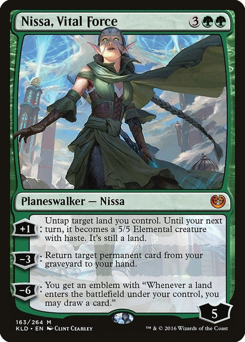 Image for Nissa, Vital Force (163) (KLD) - Magic: The Gathering