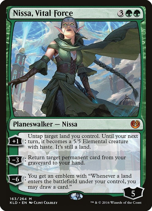 Image for Nissa, Vital Force (163) (KLD) - Magic: The Gathering