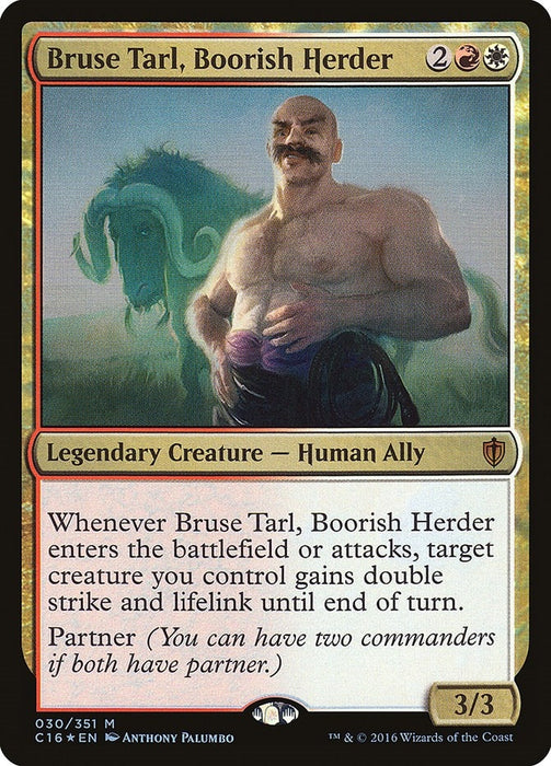 Image for Bruse Tarl, Boorish Herder (30) (C16) - Magic: The Gathering