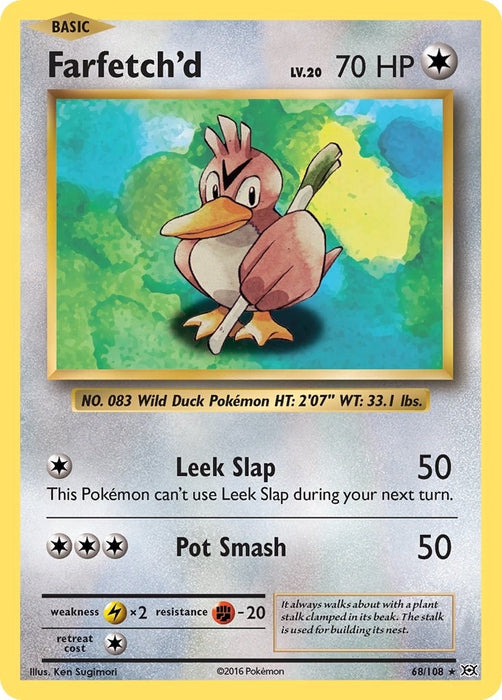 Image for Farfetch'd (68/108) (EVO) - Pokemon