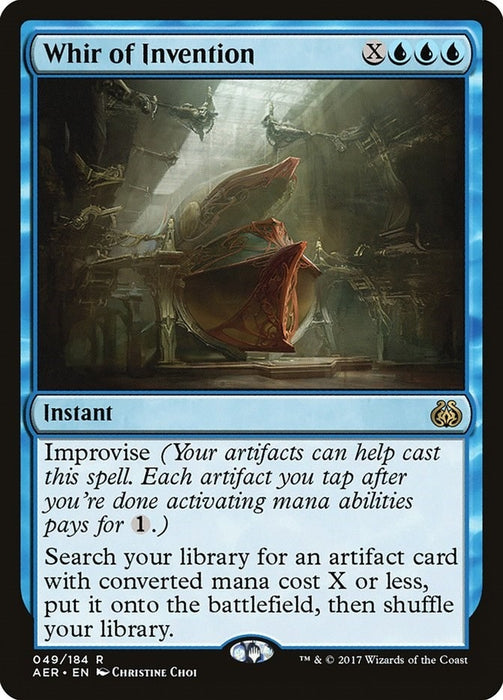 Image for Whir of Invention (49) (AER) - Magic: The Gathering