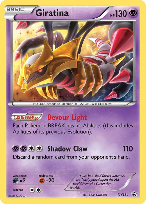 Giratina - XY184 (XY184) (PR)