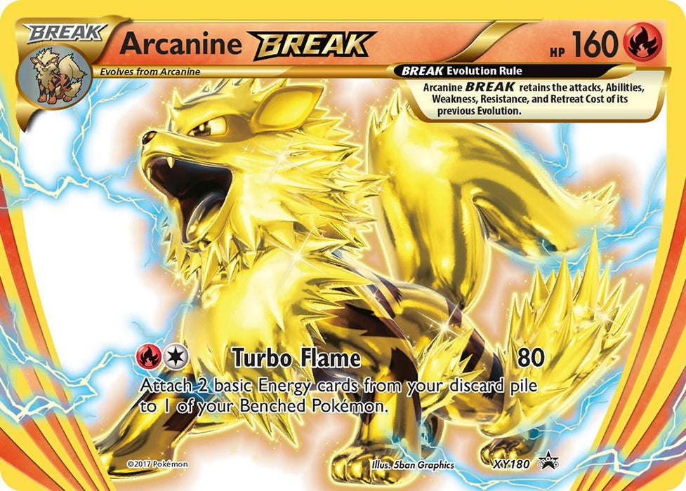 Arcanine BREAK - XY180 (XY180) (PR)