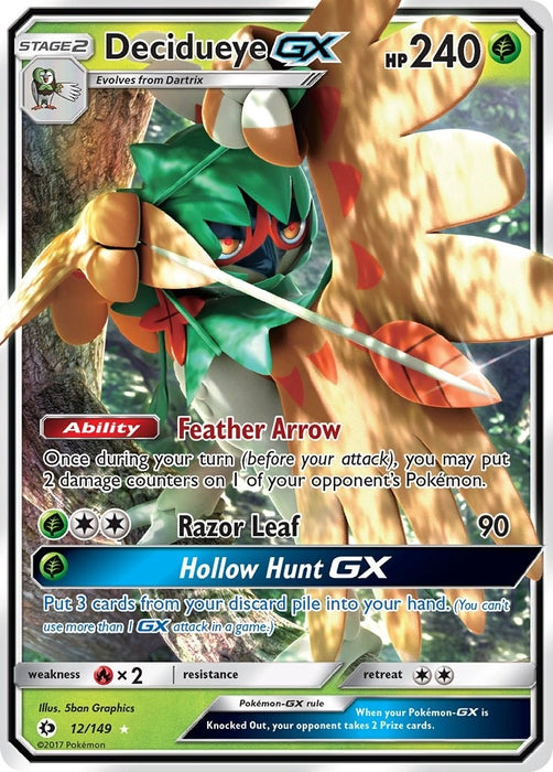 Decidueye GX (12/149) (SM01)