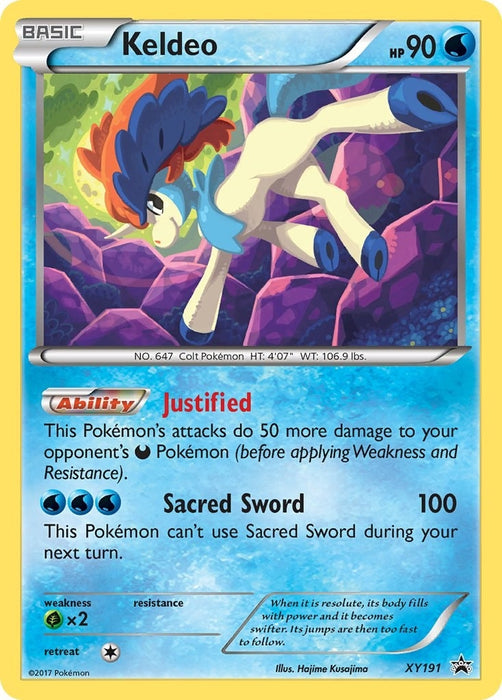 Keldeo - XY191 (XY191) (PR)