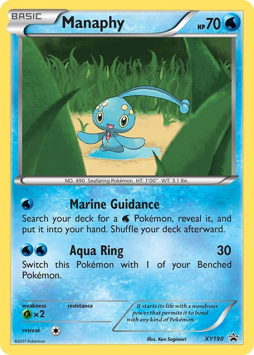 Manaphy - XY190 (XY190) (PR)