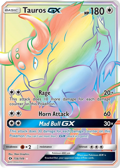 Tauros GX (Secret) (156/149) (SM01)