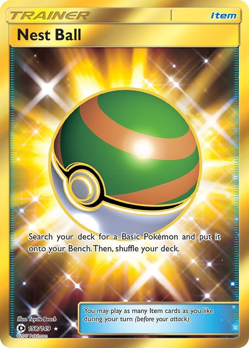 Image for Nest Ball (Secret) (158/149) (SM01) - Pokemon