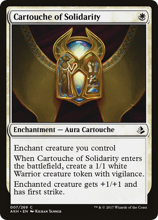 Image for Cartouche of Solidarity (7) (AKH) - Magic: The Gathering