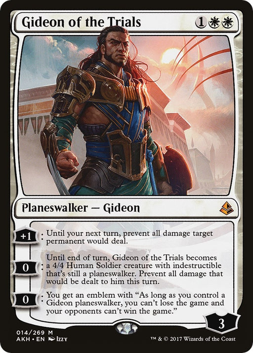 Image for Gideon of the Trials (14) (AKH) - Magic: The Gathering