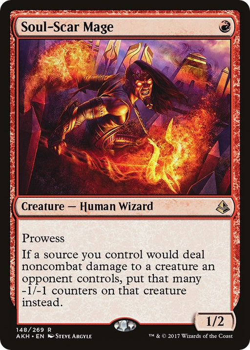 Image for Soul-Scar Mage (148) (AKH) - Magic: The Gathering