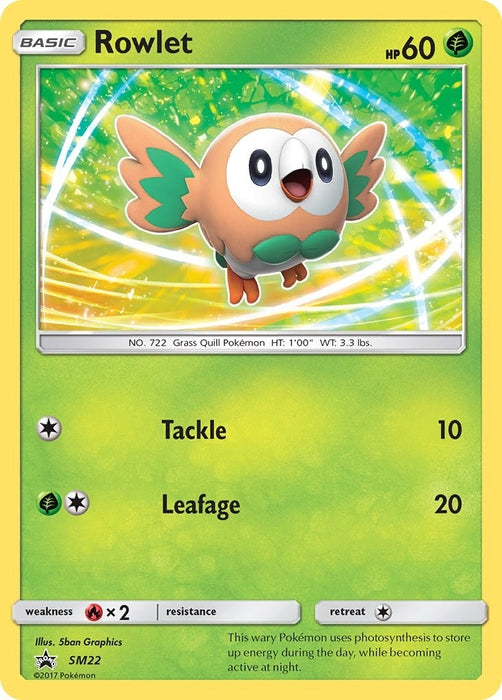 Rowlet - SM22 (SM22) (SMP)