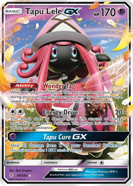 Image for Tapu Lele GX (60/145) (SM02) - Pokemon