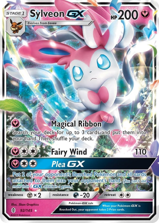 Image for Sylveon GX (92/145) (SM02) - Pokemon