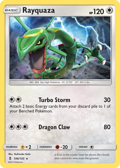 Rayquaza (106/145) (SM02)