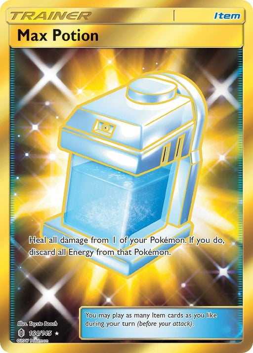 Image for Max Potion (Secret) (164/145) (SM02) - Pokemon