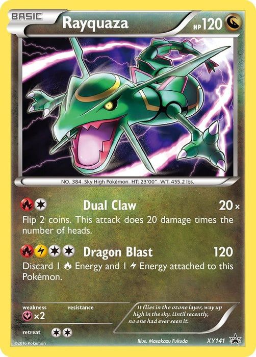 Rayquaza - XY141 (XY141) (PR)