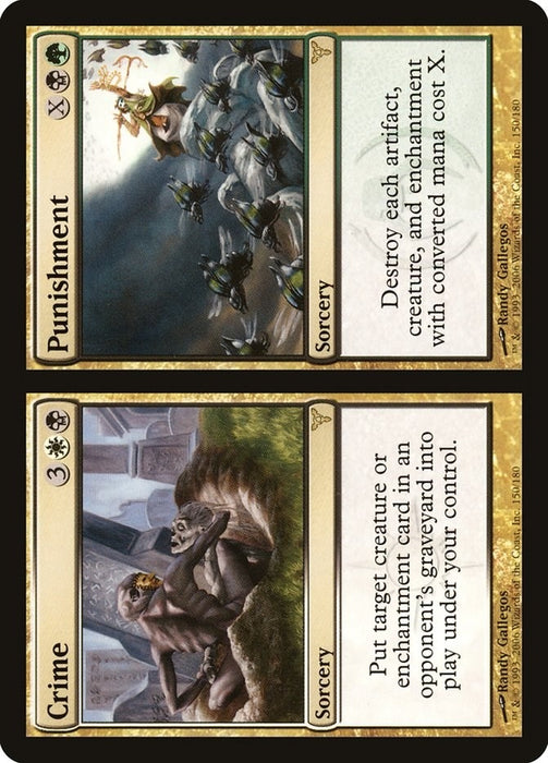 Image for Crime // Punishment (150) (DIS) - Magic: The Gathering