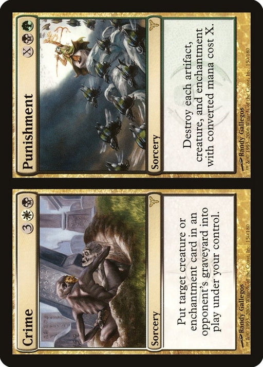 Image for Crime // Punishment (150) (DIS) - Magic: The Gathering