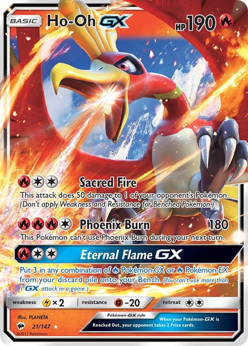 Ho-Oh GX (21/147) (SM03)