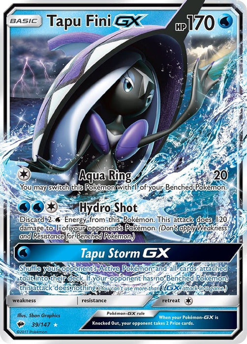 Tapu Fini GX (39/147) (SM03)