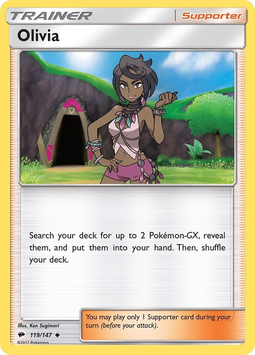 Image for Olivia (119/147) (SM03) - Pokemon