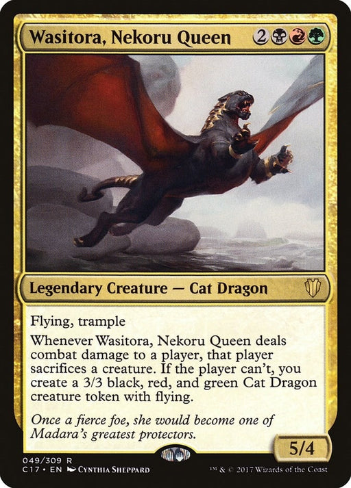 Image for Wasitora, Nekoru Queen (49) (C17) - Magic: The Gathering